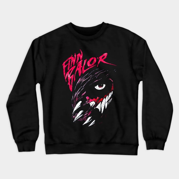 Finn Balor Crewneck Sweatshirt by craftydoartist